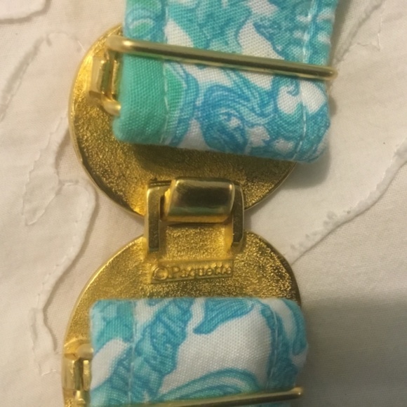18k gold plated Nautilus belt w/Lilly strap NWT - Picture 4 of 9